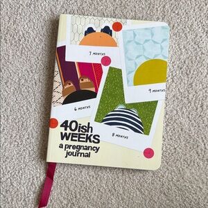 Pregnancy Journal with Colorful Cover